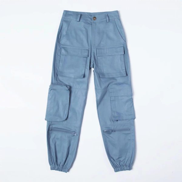 Deeeze Solid Cargo Pants